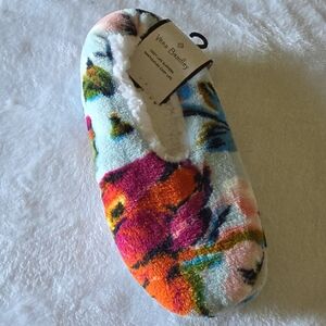 Vera Bradley Multicolor Plush Slippers